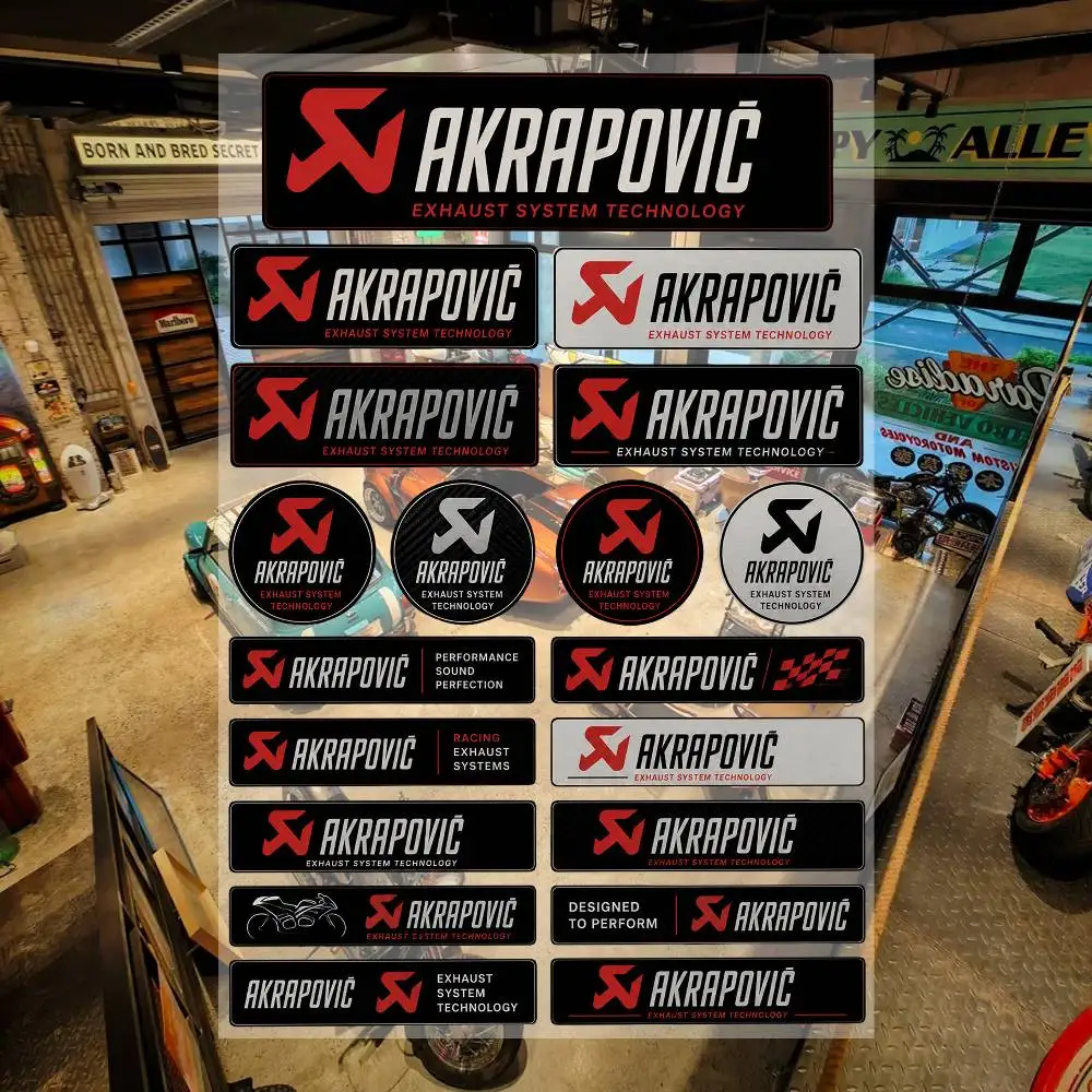 A-krA-PoviC- Aesthetic Graffiti Waterproof PVC Stickers for Car Motorcycle Skateboard Helmet Notebook 6