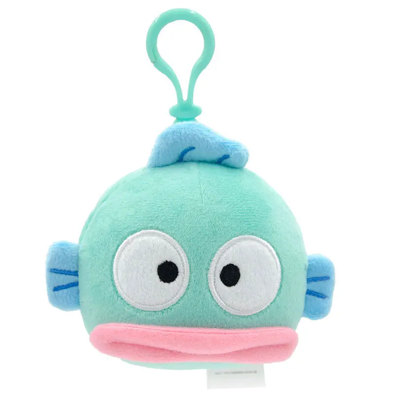 Nouveau Kawaii Sarnio Hangyodon peluche petit pendentif poupée pendentif clé sac à dos pendentif jouet pour enfants cadeaux pour enfants