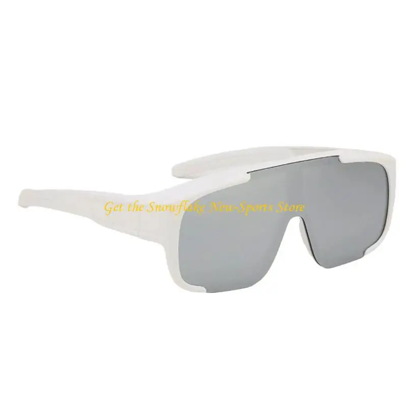 

E56D Oversized Driving Goggles Sports Sunglasses Wrap Around Fit Over Glasses