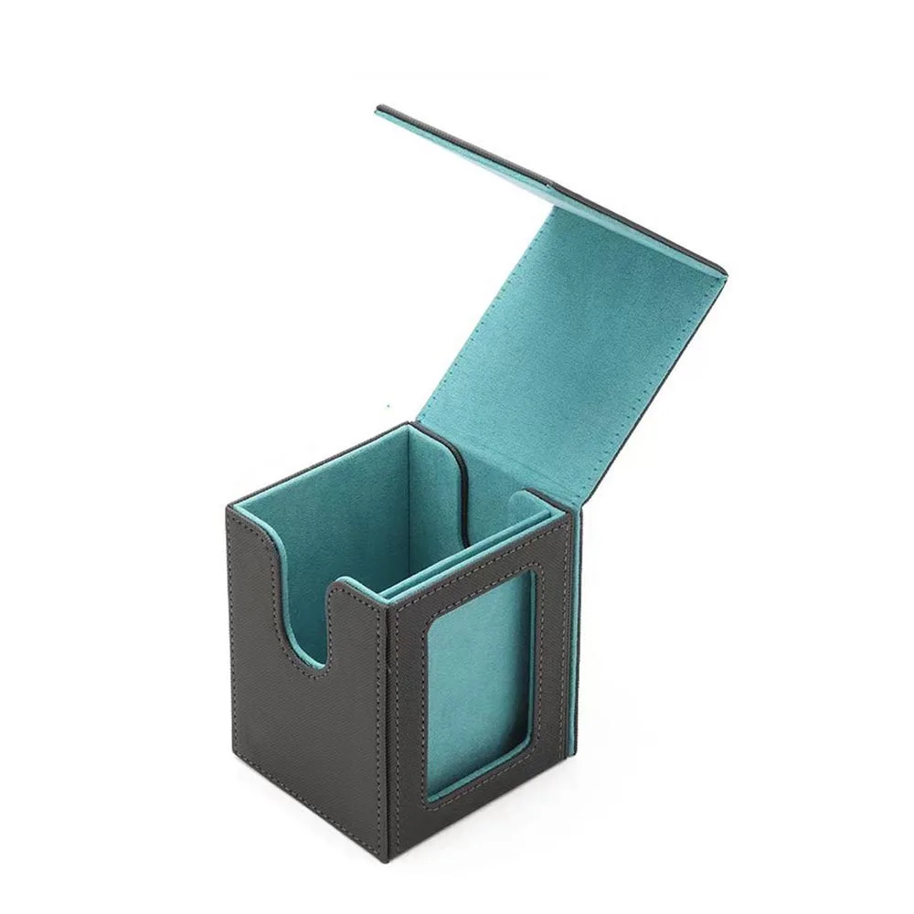 Verzamelbox voor kaarten, opbergbox voor gamecards, opbergbox voor het stapelen van kaarten, voor TCG bordspellen, verzamelkaarten etuis