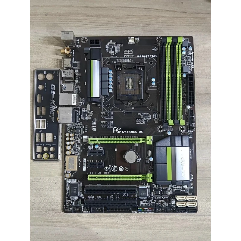 

Used ATX Gaming Audio Motherboard G1.Sniper B5 LGA1150 Support 4th Gen CPU for Gigabyte