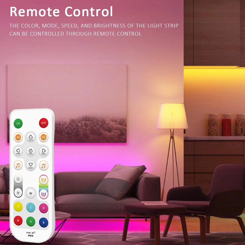 Imagem -05 - Led Strip Light Controller Spi Rgb it Wifi 5v 12v 24v Ws2811 Ws2812b Rgbic Controlador de Luz Funciona com Alexa Google Home Sp548e