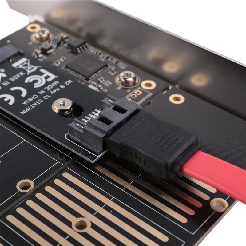 Pcie X16 M.2 Key B Nvme SSD Adapter Card As Shown PCB SSD Adapter Card NGFF SSD Expansion Card