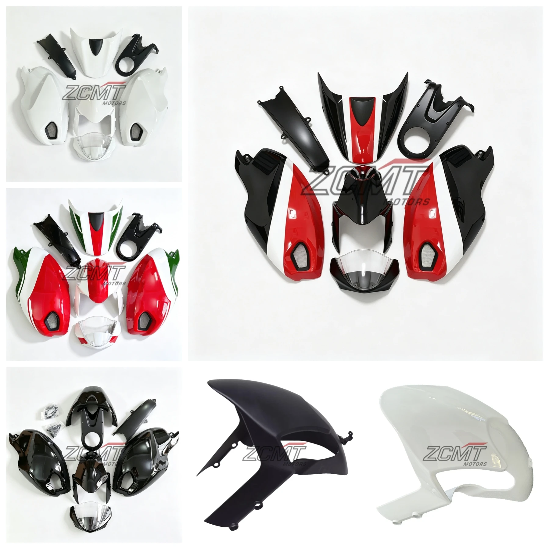 For DUCATI Monster 696 /795/ 796 / 1100 / M1100 2009-2015 Full Body Fairing Kits Motorcyle Full Set Shell Cover