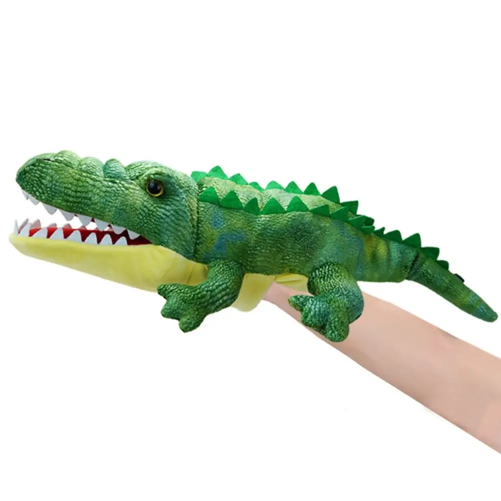 เต่า Salamander หุ่นมือสัตว์ Lizard งูตุ๊กตาสัตว์ตุ๊กตาหุ่นมือกบจระเข้การศึกษา
