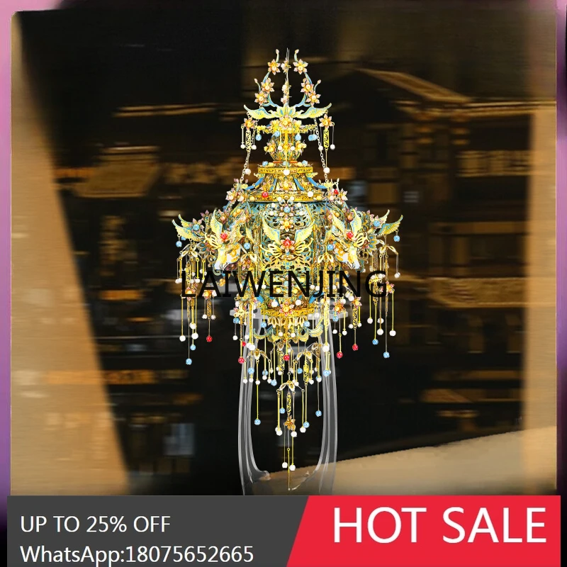 intangible cultural heritage-Mid-Autumn Festival boneless flower lamp 3D three-dimensional puzzle assembly model toy