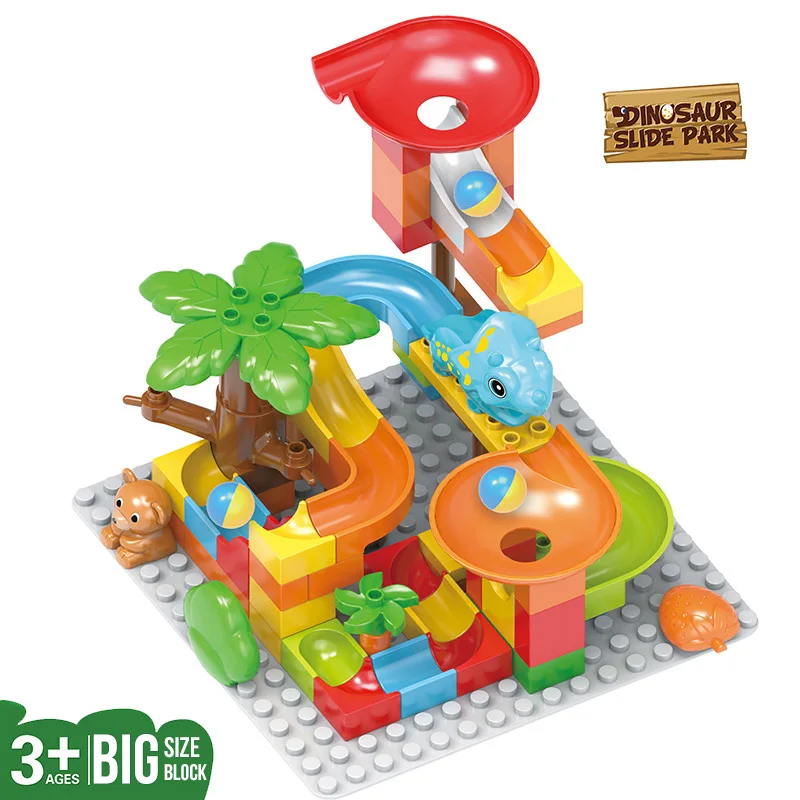 DIY Dinosaur education toys Big Building Blocks Classic Building Bricks Set Toys Kids Christmas Gift Compatible education toys