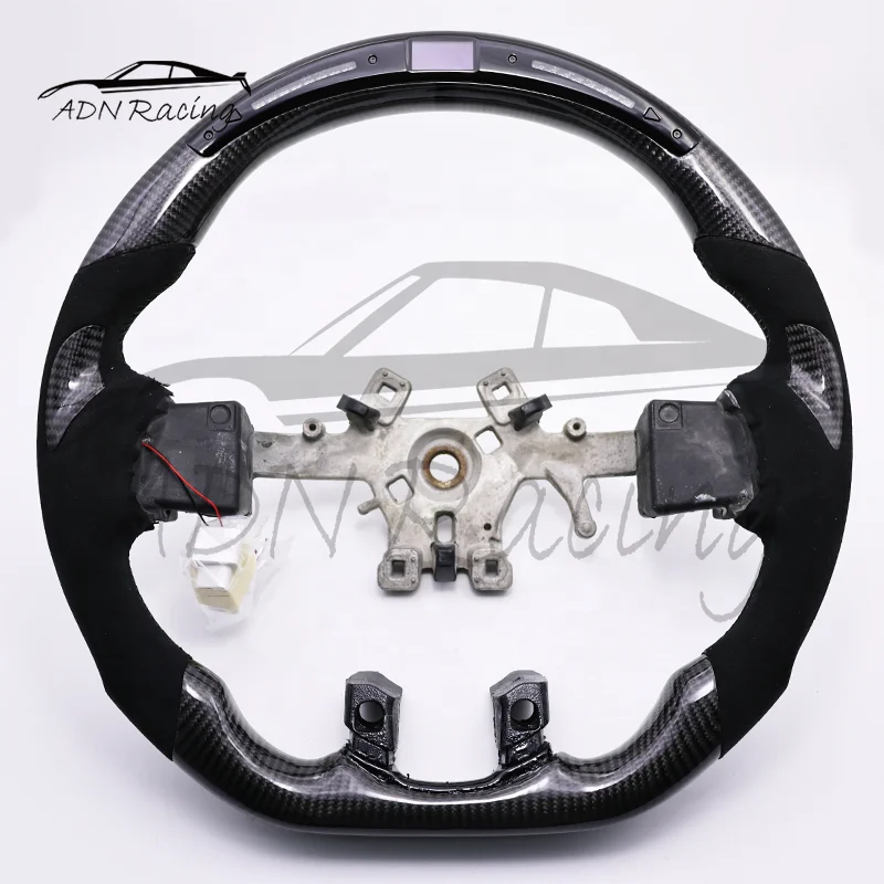 

Real Carbon Fiber Steering Wheel for DODGE RAM Truck 1500 2500 3500 TRX 2013-2022
