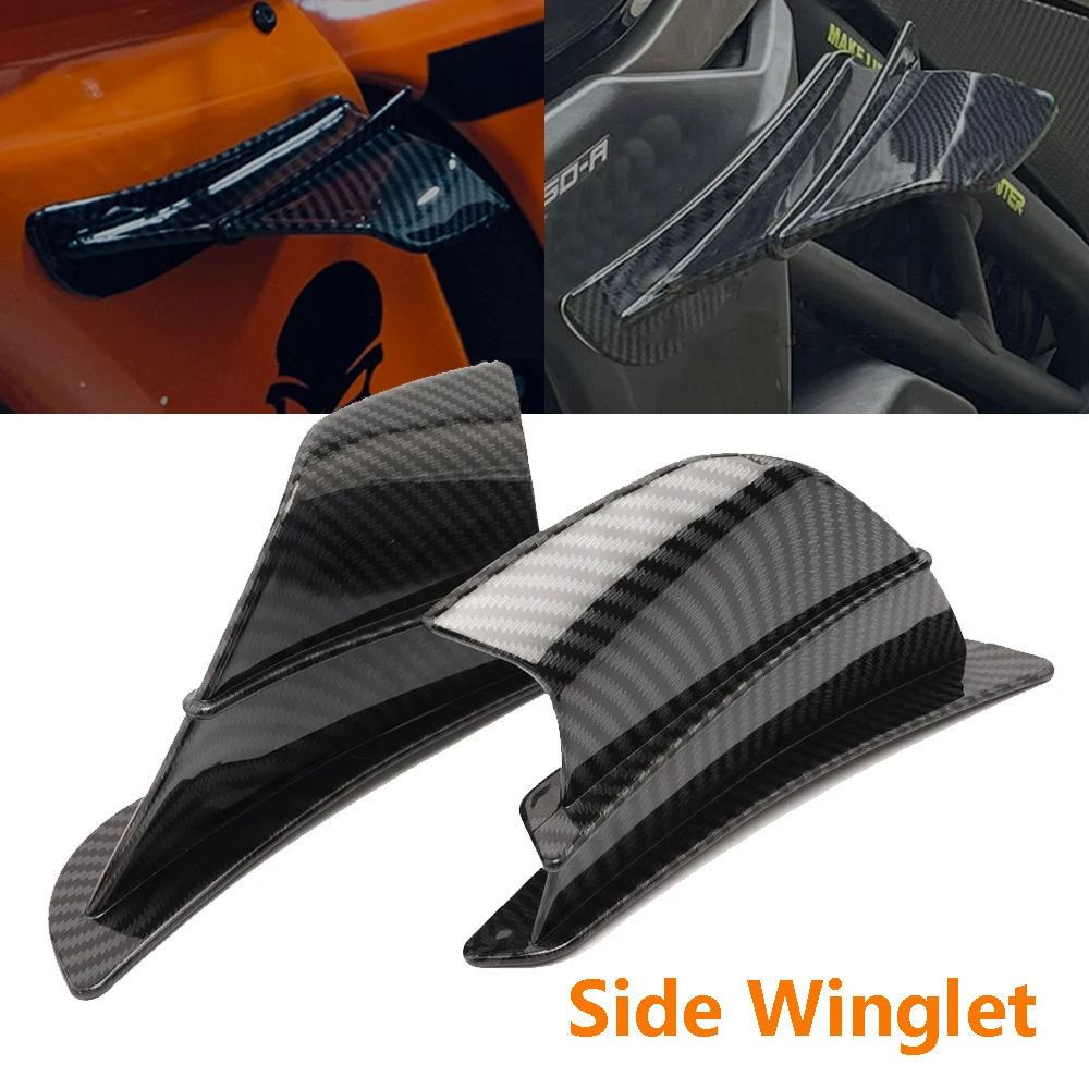 For Ktm Duke Rc 125 200 390 690 RC125 RC200 RC390 Smr Smt Super Duke Deflector Motorcycle Winglet Wing Kit Spoiler Accessories