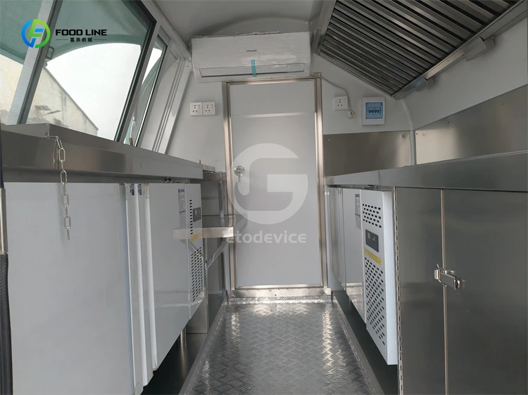 الصين Yituo مصنع مخصص مقطورة الغذاء متعددة الوظائف مجهزة بالكامل شاحنة الغذاء مركز تسوق شاحنة الوجبات السريعة المتنقلة للبيع