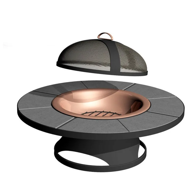 brazier heating in winter firewood brazier charcoal stove outdoor indoor courtyard charcoal barbecue grill portable