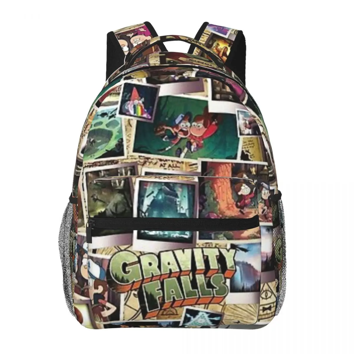 

Cute-Gravity-Falling Backpacks Boys Girls Bookbag Children School Bags Cartoon Laptop Rucksack Shoulder Bag Large Capacity