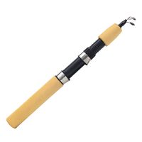 2023 Retractable Ice Fishing Rods Winter Spinning Ice Fishing Pen Pole Portable 60cm 80cm 1M Ice Fishing Rod Ice Winter Fishing