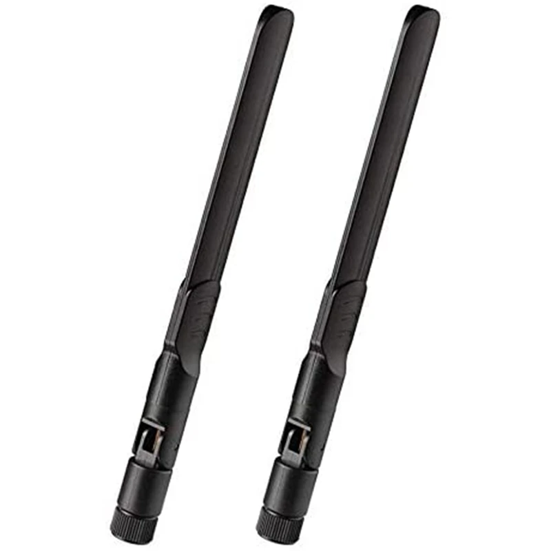 Antenne 4G LTE 8Dbi, prise SMA (4 pièces), Compatible 4G LTE, passerelle pour téléphone domestique, point d'accès pour Modem routeur