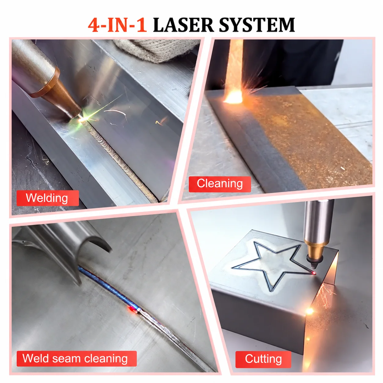 Mesin Las Serat Laser Berpendi - Air Cooled Laser Welding Machine 1500W ulasan dan harga