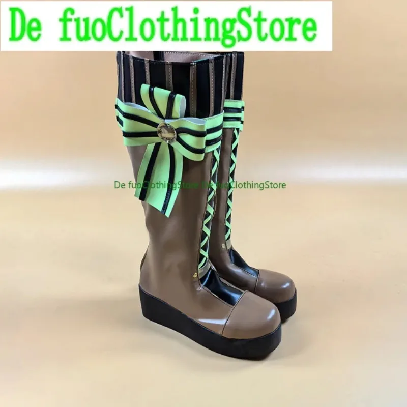 DefuoProject Sekai Nene Kusanagi Scarpe Cosplay Gioco Anime Scarpe e stivali da gioco di ruolo Festa di Halloween