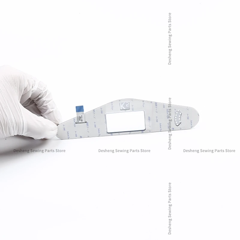 1 peça novo painel de operação adesivo filme de membrana azul botão papel para máquina de costura industrial jack k5
