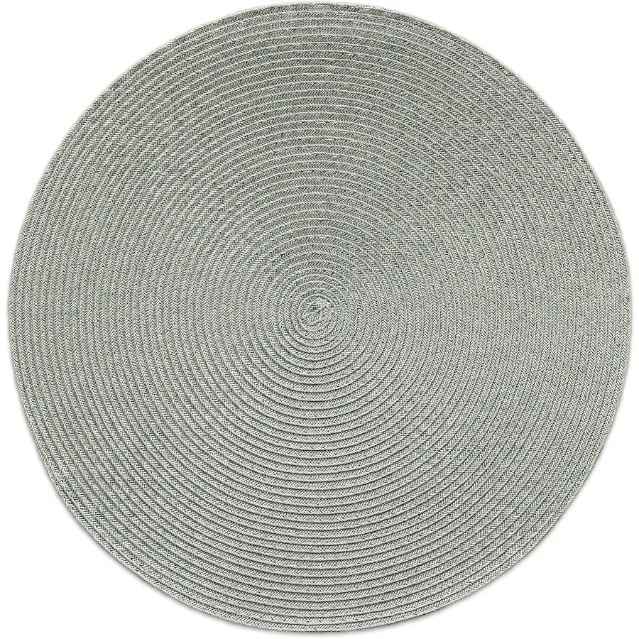 40 قطعة من المفارش المركزية لغرفة الطعام وغرفة المعيشة والمناسبات الحفلات، قابلة للغسل وسهلة التنظيف ومقاومة للحرارة