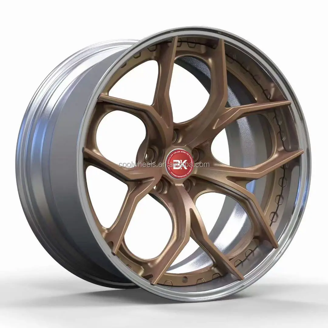 

Luxury 2 Piece 3 Piece Monoblock 18-24 Inch 5x120 5x114.3 5x112 Wheels Brushed Concave Alloy Forged Wheels Car Rims