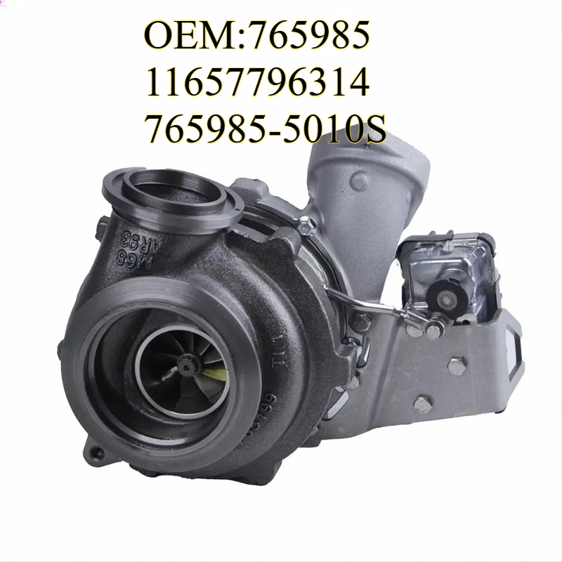 

Full Turbocharger For BMW X5 X6 3.0 D E70 E71 M57306D3 173 Kw 235 Hp 765985-5001S Complete Turbine Turbolader OEM:11657796314