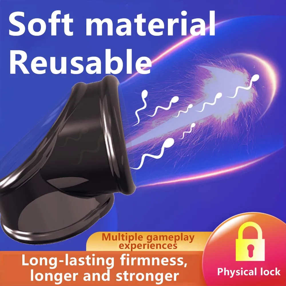 Penis Ring Cock Ring Male Scrotum Bondage Ball Stretcher Delayed Ejaculation Erection Ring Sex Toys for Men
