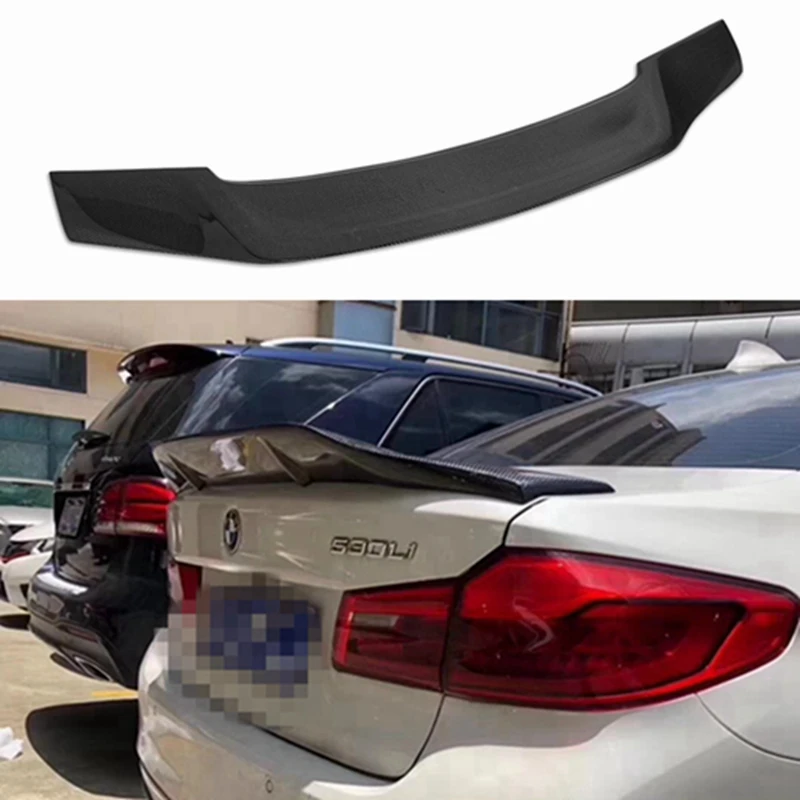 

FOR BMW 5 Series G30 G38&M5 F90 R Style Carbon fiber Rear Spoiler Trunk wing 2016-2023