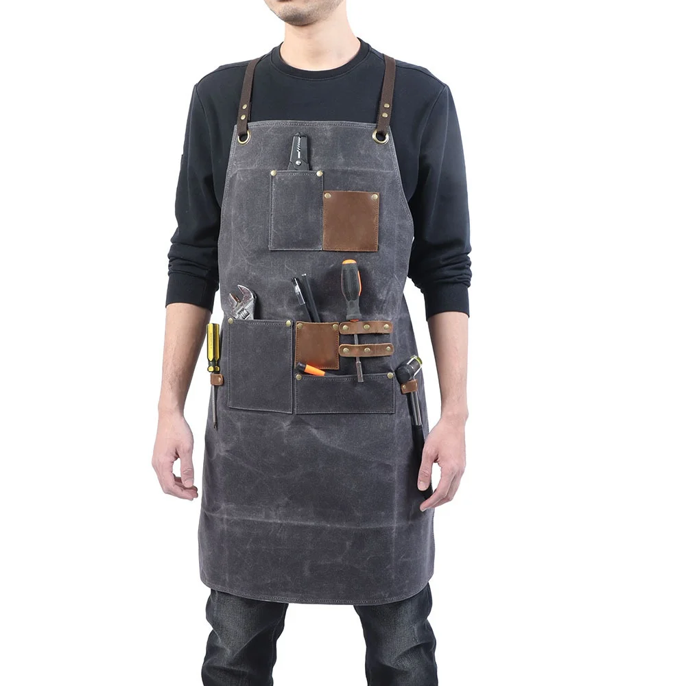 travel-commuting-oil-wax-canvas-tool-apron-waterproof-mechanic-handwork-workshop-mad-leather-kitchen-unisex-bag