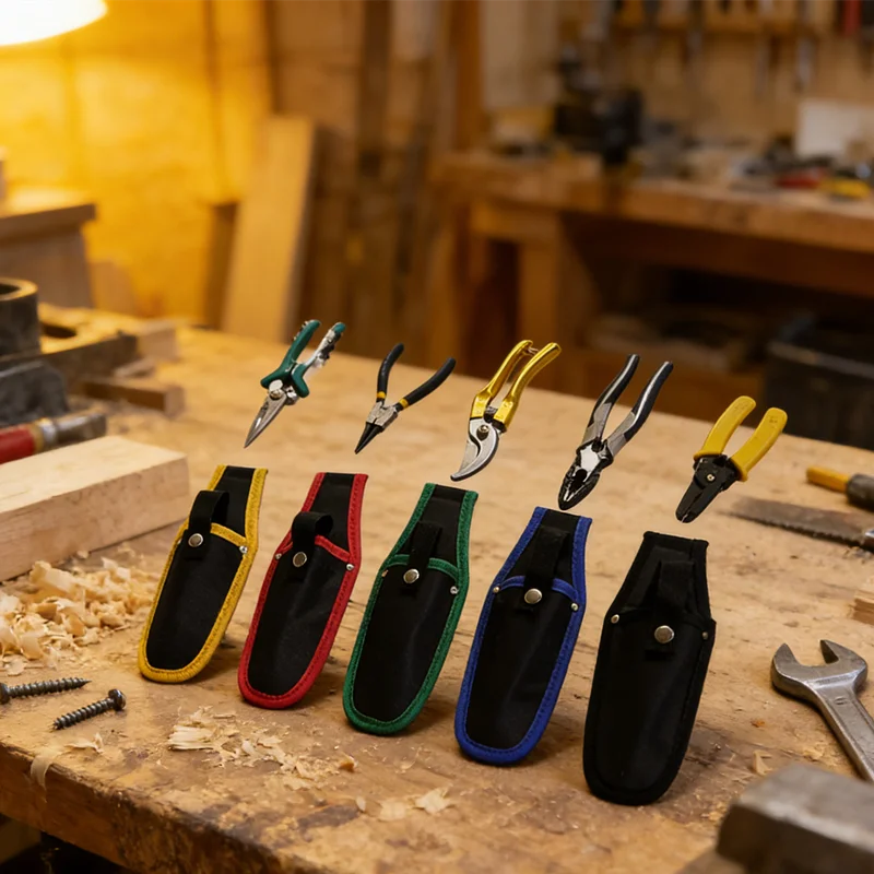 

1PC Tool Sheath for Scissors​ - Heavy-Duty Canvas Case for Pruners, Snips & Shears Protective Storage Pouch, Ideal for Gardening