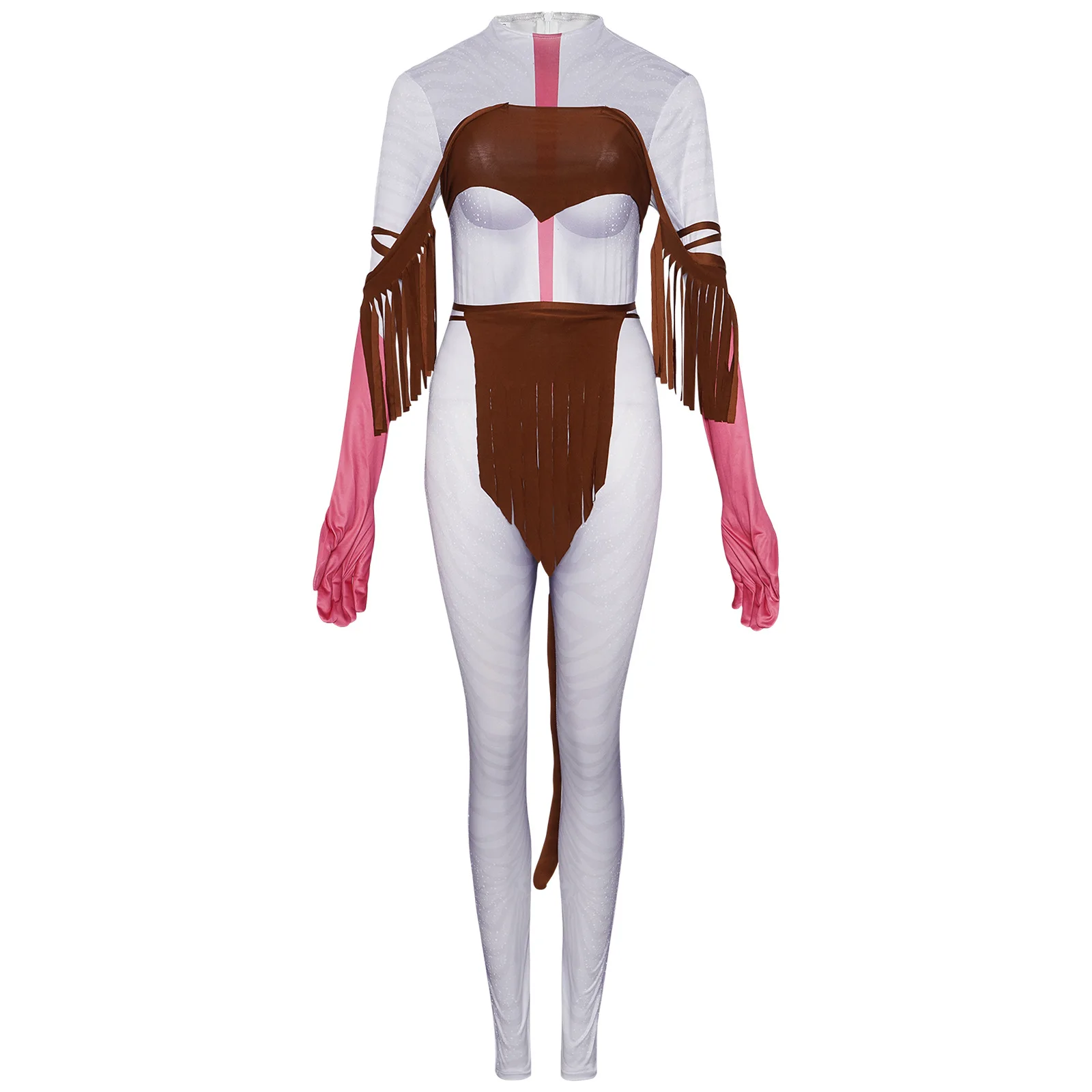 

Avatar 3 Fire and Ashes cosplay new leader Varane jumpsuit stage performance costume cosplay Halloween Party Jumpsuit for Woman