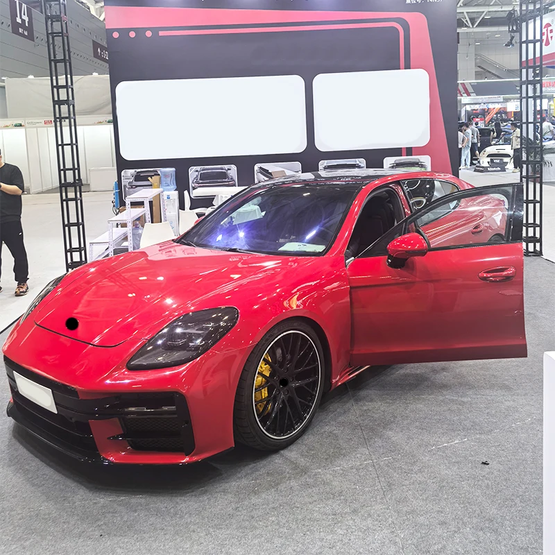 High-end Body Kit CustomizationBodyKit New Front Bumper Lip With Fog Light Cut-Outs And Rear Bumper For  2009-2016 970 C