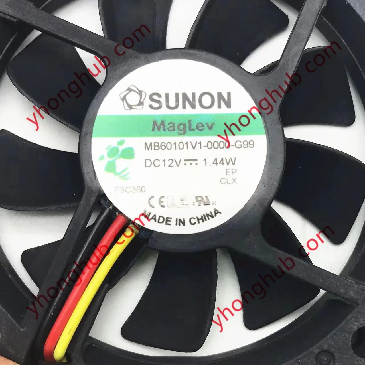 

Вентилятор охлаждения сервера SUNON MB60101V1-0000-G99 DC 12V 1.44W 60x60x10мм