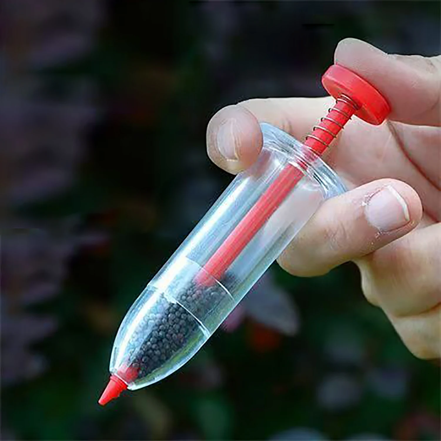 آلة بذر البذور المحقنة، موزع بذور صغير، أداة زرع البذور الدقيقة للحديقة، أداة زرع يدوية لأحواض الزهور، أداة بستنة #2