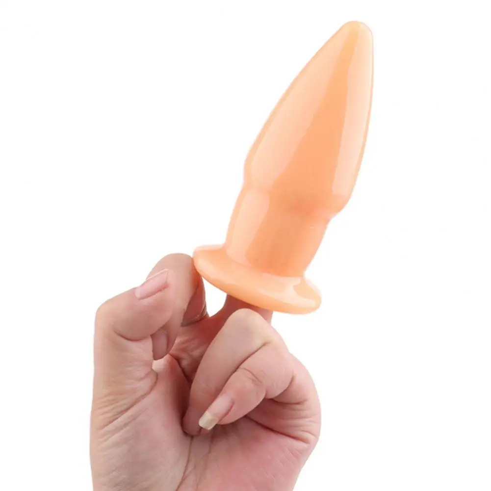 Anal Plug Ergonomic Prostate Toy Fast Adaptation Anal Stimulator Silicone Butt Plug Sex Toy Butt Stimulator Plug for Women