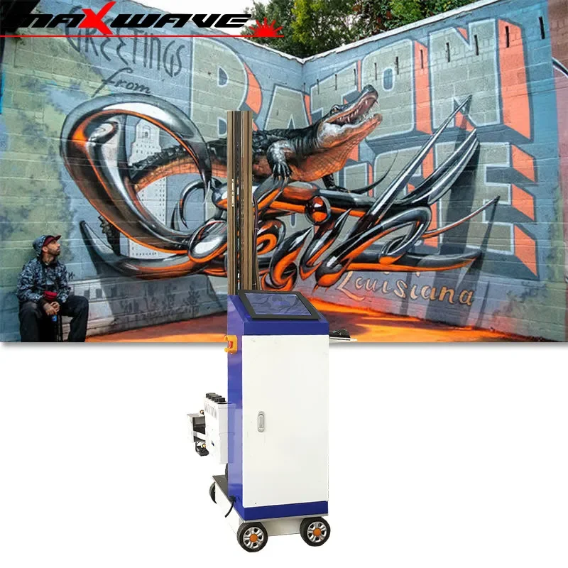 3d Intelligente Touchscreen Pad Verticale Muur Printer Digitale Vernis Inkjet Direct Naar Muur Drukmachine