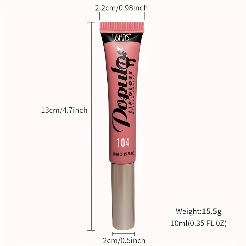 Hydrateren Lipgloss Vloeistof Langdurige Lippenstift Make-Up Non-Stick Cup Niet Vervagen Waterdicht Lipgloss Glitter Vloeibare Lippenstift