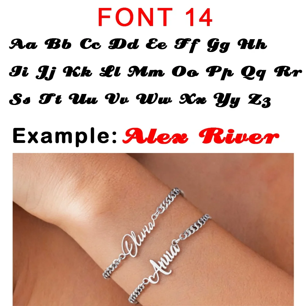 Women's Custom Nameplate Bangle Bracelet, Stainless Steel