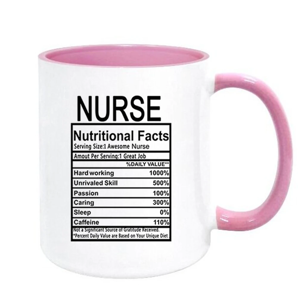 

Awesome Nurse Coffee Mug 11oz White Ceramic Funny Tea Cup Hospital Girl Friends Birthday Gift