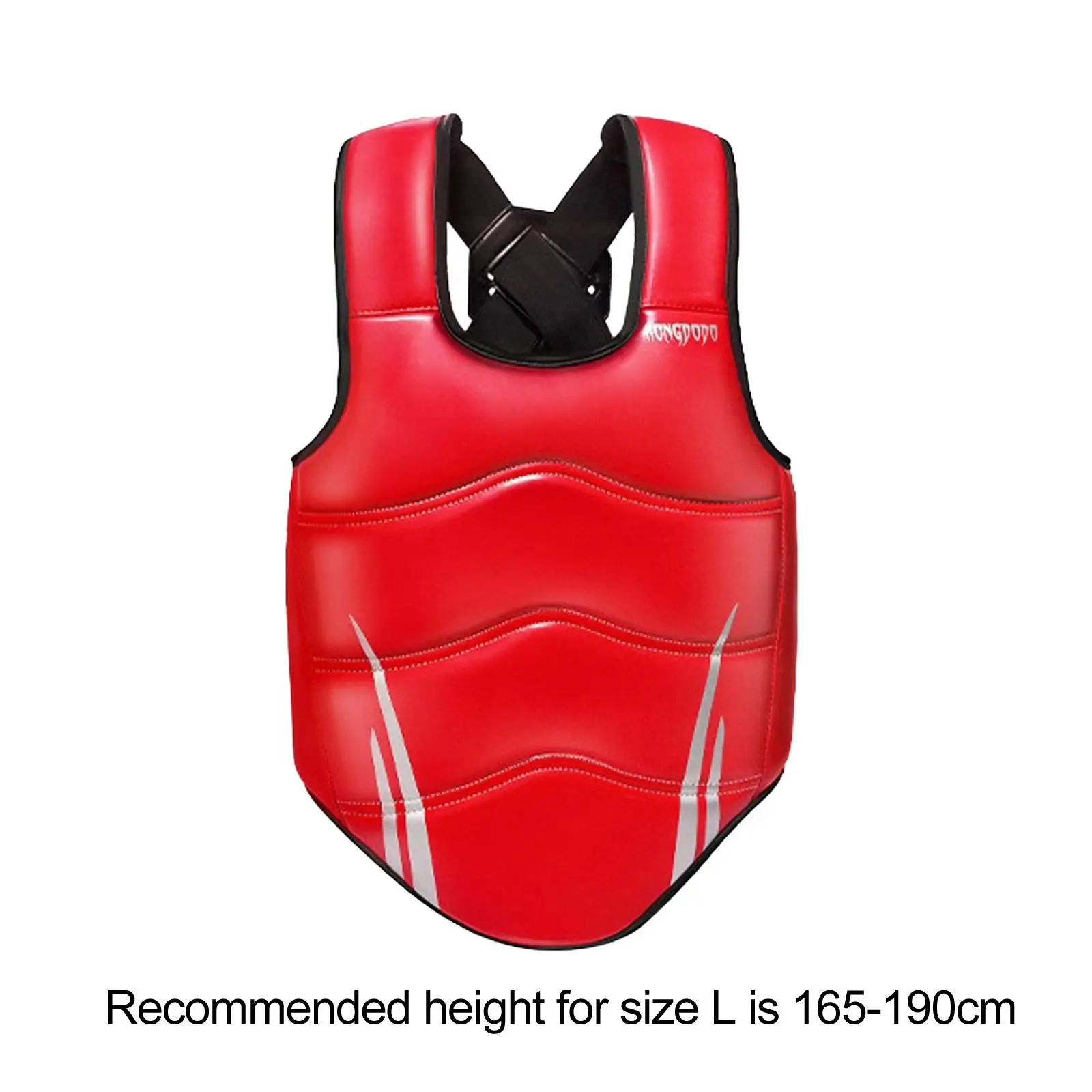 Karate Chest Guard Protection Pad Boxing Body Protector for Sanda Sports Gym