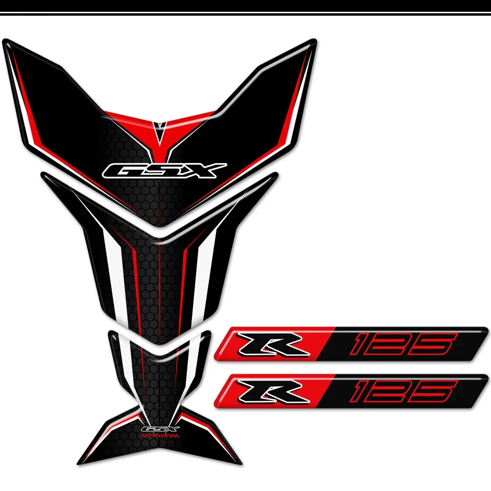 

Stickers Decal Emblem Logo For Suzuki GSXR GSX R 125 750 1000 600 R1000 R600 R125 R750 Tank Pad Protection Fairing Accessory