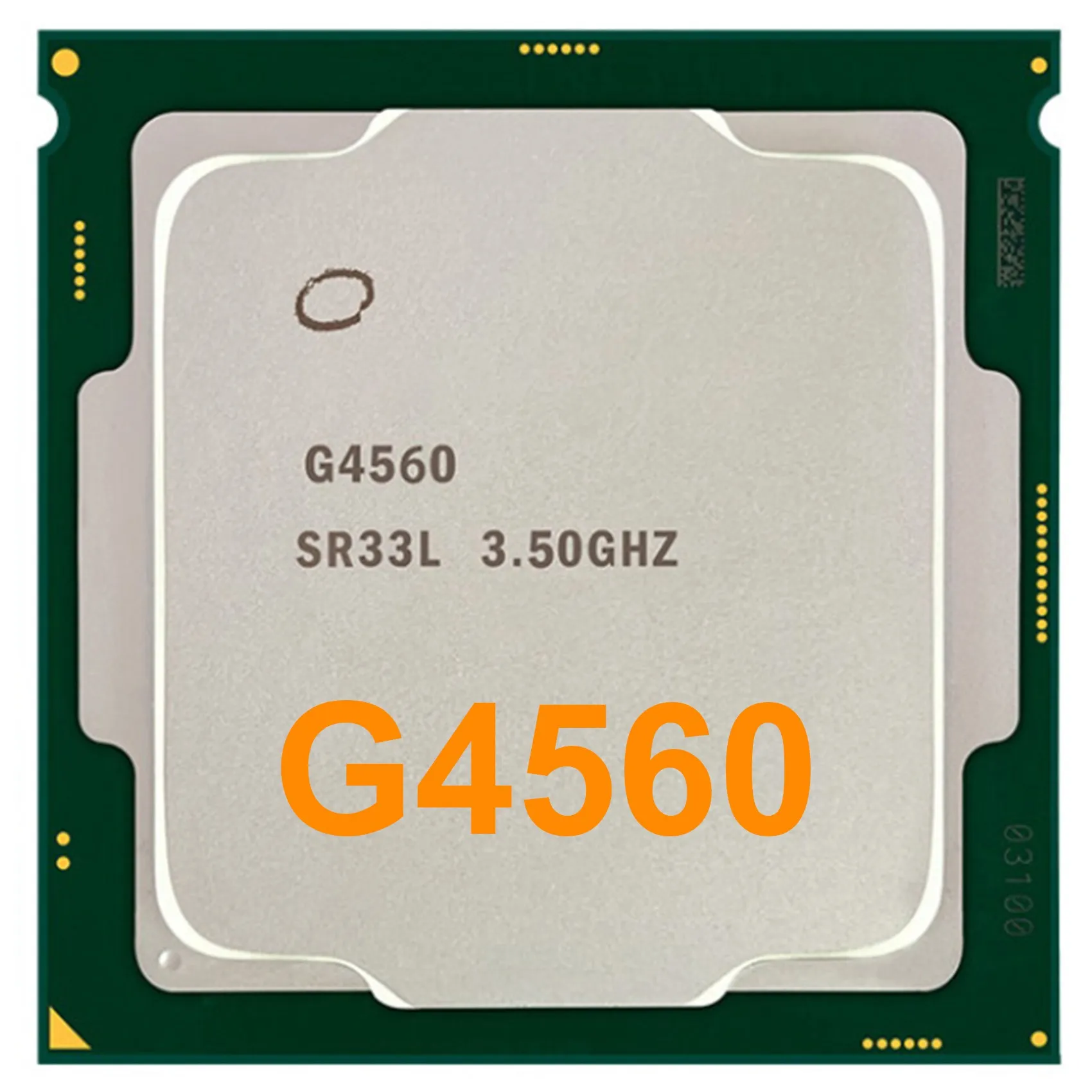 

G4560 CPU Processor 3MB 3.50GHz LGA1151 Dual Core Desktop PC CPU for B250 B250C Mining Motherboard for Pentium