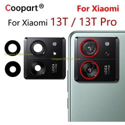 Rear Back Camera Glass Lens For Xiaomi 13T 13T Pro Camera Frame