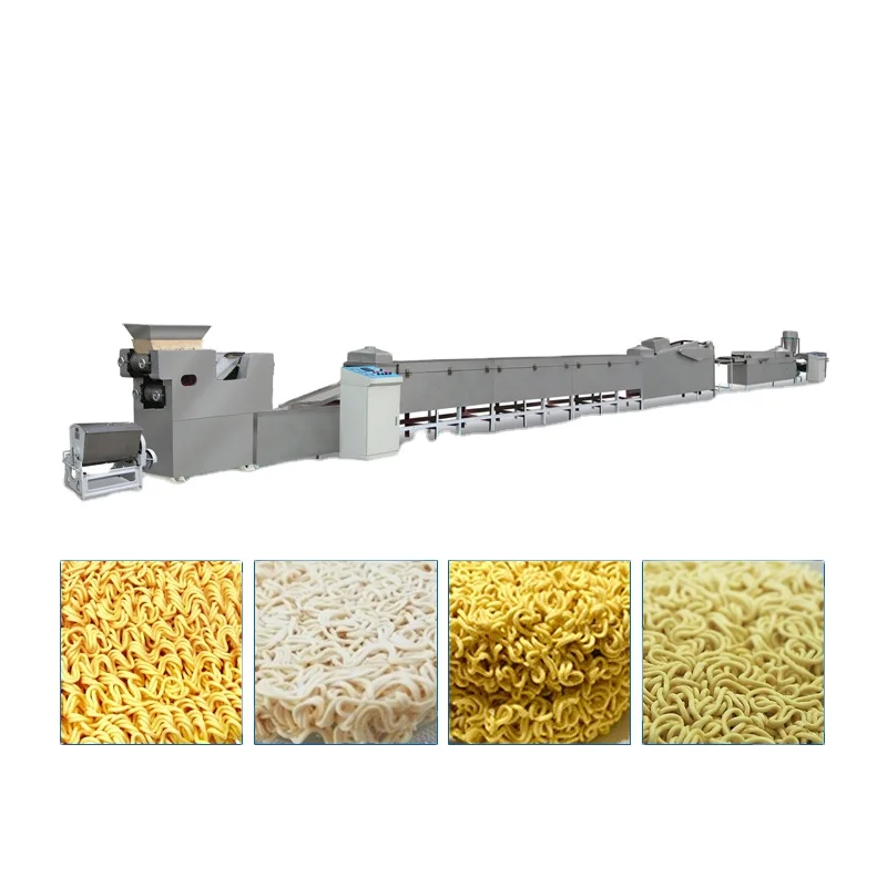 FOODLINE Turnkey Instant Noodle Production Line Full Set Noodle Manufacturing Equipment With Installation Guidance