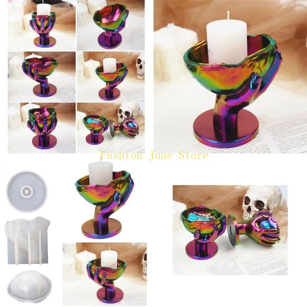 N5KA Dektop torage ilicone Mold Non-toxic Corroion Reitance Gift for Friend