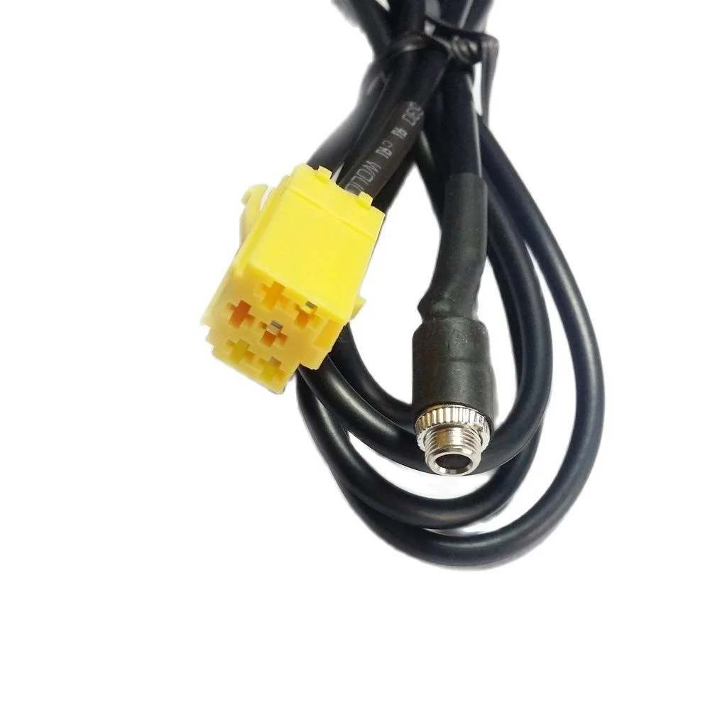 3.5mm Female Aux In Audio Cable Adapter For Fiat Grande Punto 2007+ With Stereo Removal Tool