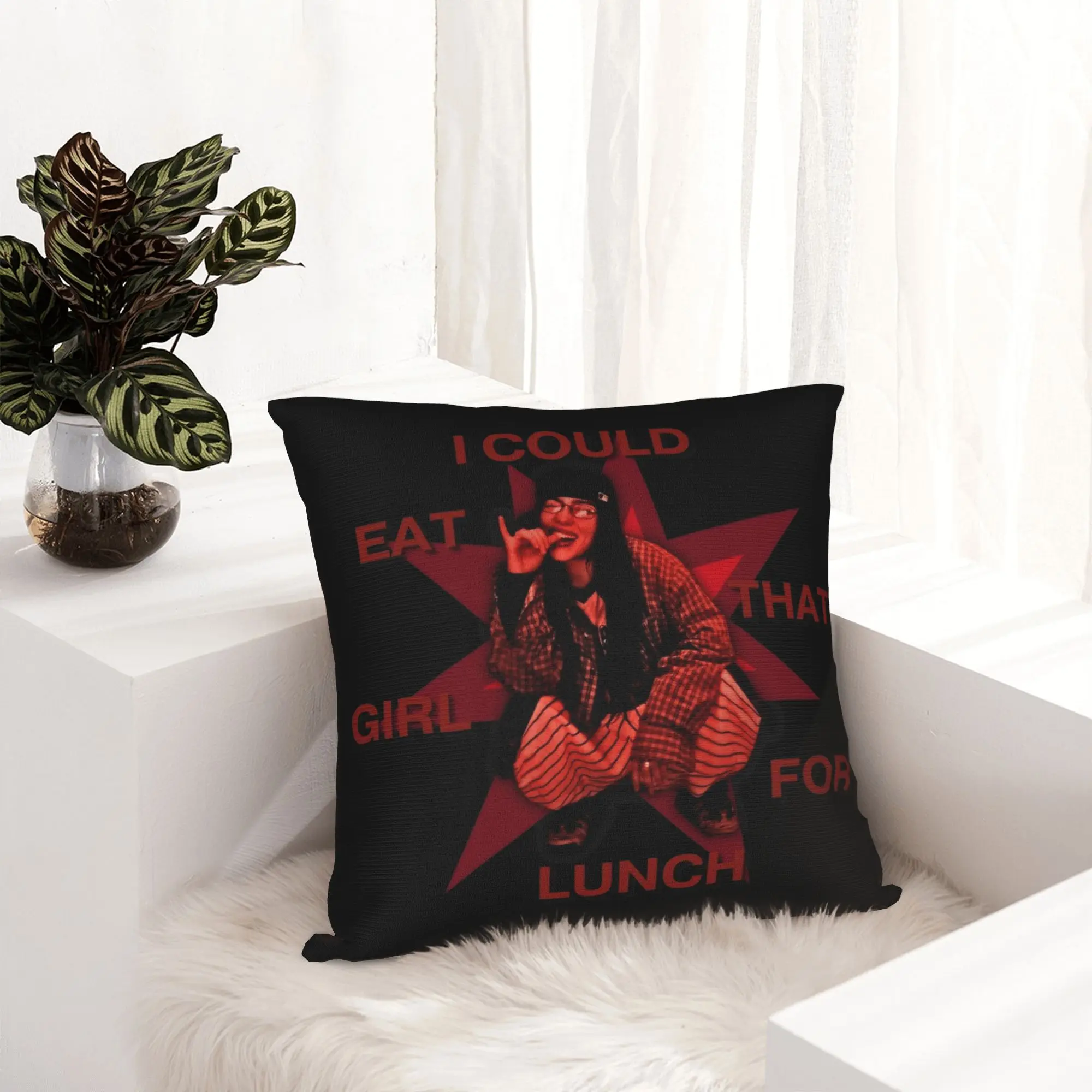 Billies Y2k Pillowcase Soft Polyester Cushion Cover Decor  Throw Pillow Case Cover Seat Zipper 45*45cm