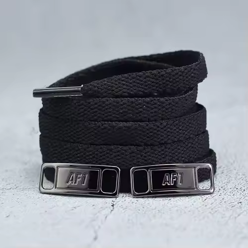 4Pcs AF1 Shoelaces Black White Flat laces and Shoe Decoration Suit Sneaker Shoelace Air Force one Shoes Accessories - Image 12