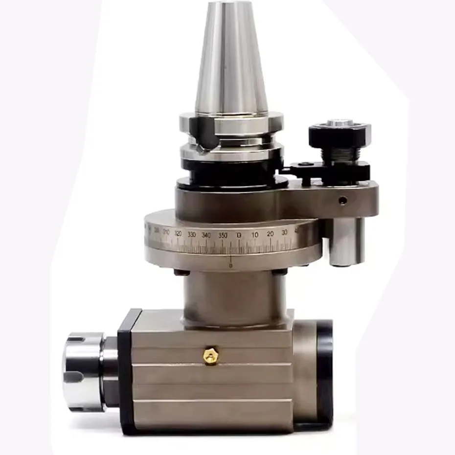 Machining center side milling head BT30 BT40 BT50-ER25 32 40CNC side milling angle head bidirectional output side milling head