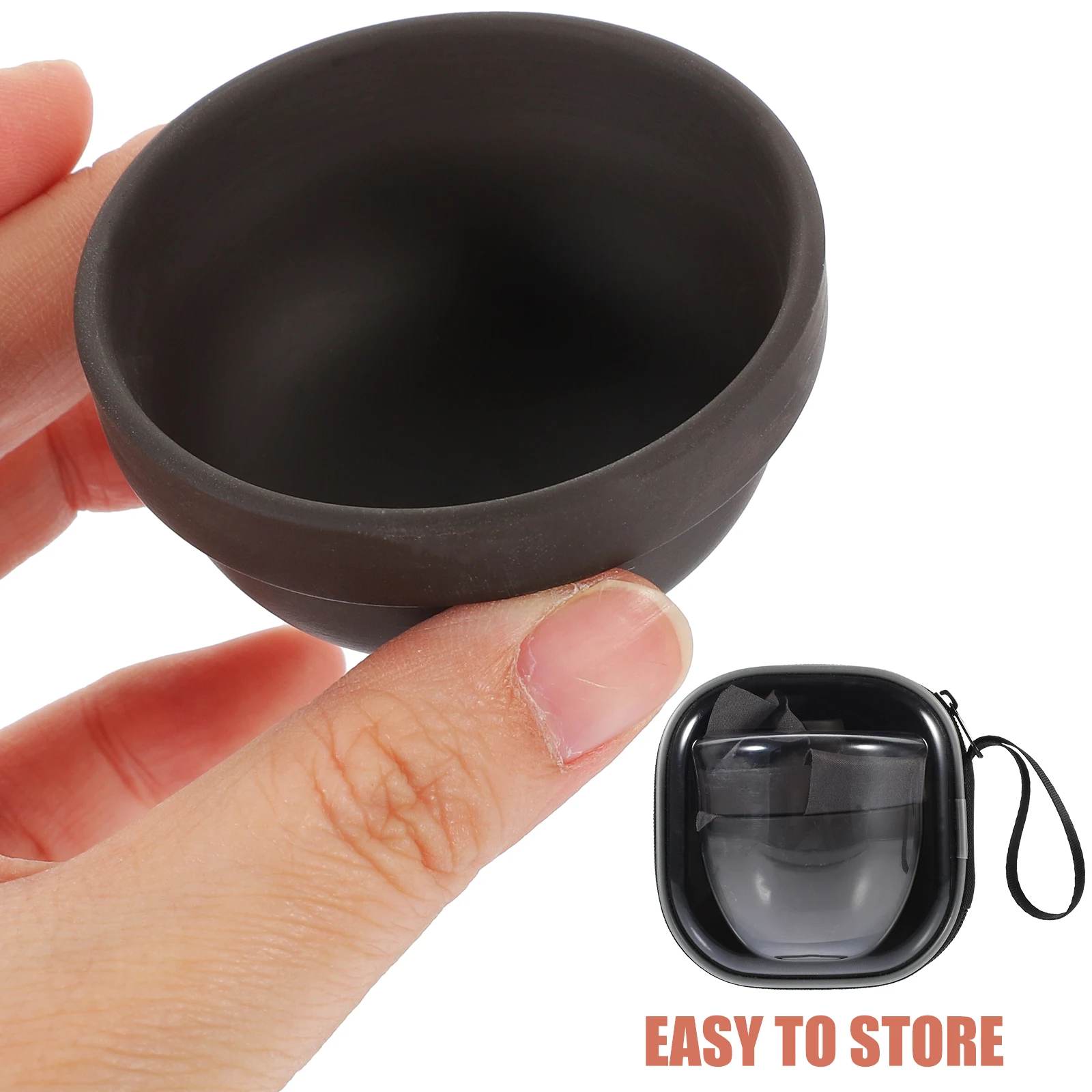 

Elegant Clay Tea Brewing Set with Travel Teapot and Cup Set for Unforgettable Tea