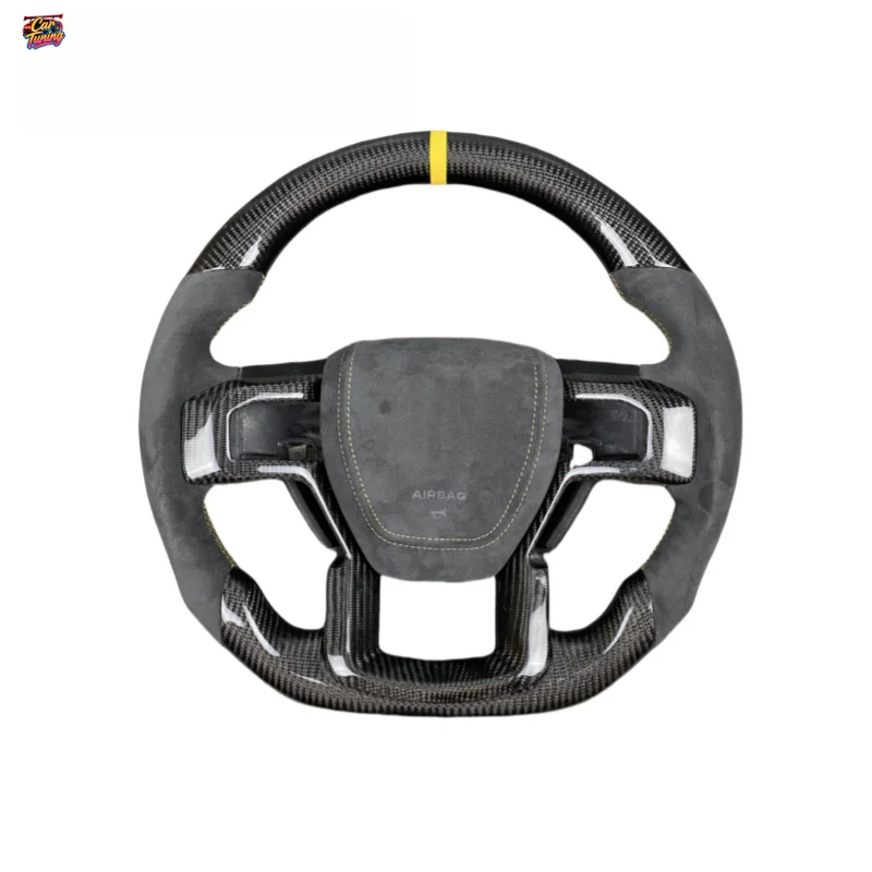 For Ford Trailblazer Rangers Raptors Mount Everest Carbon Fiber Steering Wheel