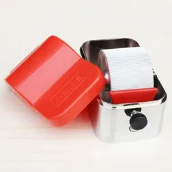 1 sets Aluminum Wheel Oil Edge Bucket Tool Diy Easy To Clean Small Box Professional Work Tools Leather Craft Workshop Kit